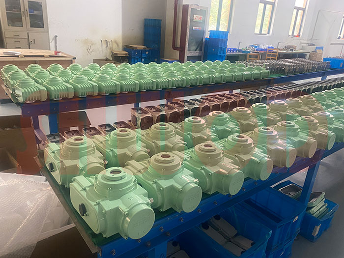 SQ精小型電動執(zhí)行器出廠前檢驗