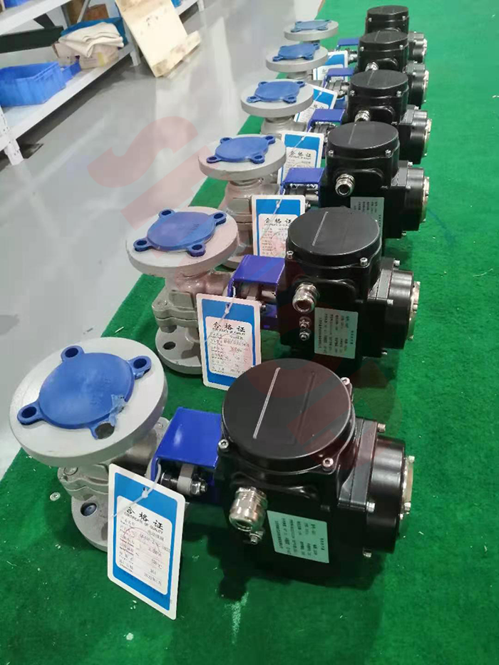 電動法蘭球閥出廠前檢驗